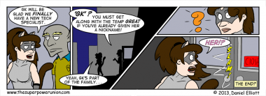 The Superhero Job Part 15